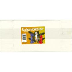 Bonbonwickelpapier 11 x 24 cm 100 Blatt weiß