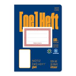 Notizheft A6 16 Blatt glatt