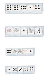 Piatnik 2970 Pokerwürfel, 16 mm, 5 Stück 