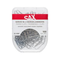 Büroklammern Servo Nr. 2 25 mm 100 Stück