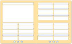 Formati V.1 Vokabelheft, Quart, 20 Blatt 