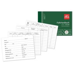 OMEGA Fahrtenbuch, A6 quer, 50 Blatt 