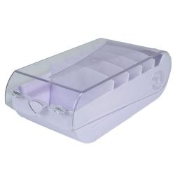 EXACOMPTA Karteikartenbox BunnyBox A8 pastell lila