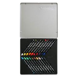 Packung mit 20 Aquarell-Ölpastellen. Bunte Zeichnung auf der Vorderseite.