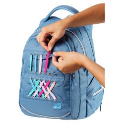 WALKER Rucksack Fame Laces hellblau