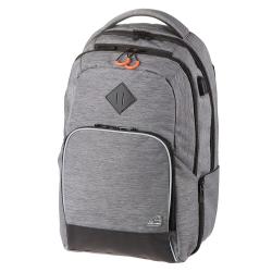 WALKER Rucksack College Stone Melange 31 Liter grau