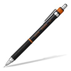 ARISTO Feinminenstift Studio 0,5 mm mit Ersatzminen schwarz/orange