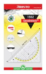 ARISTO AR1552 Geodreieck® 16 cm transparent