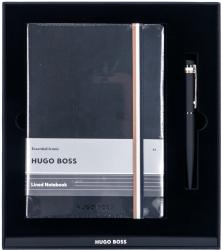 HUGO BOSS Kugelschreiber/Notizblock A5 Loop Iconic schwarz