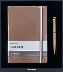 HUGO BOSS Kugelschreiber/Notizblock A5 Loop Iconic camel