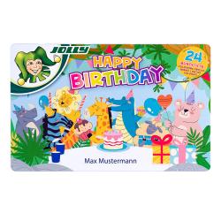 JOLLY Buntstifte Supersticks Delta Happy Birthday 24er Etui personalisierbar mehrfarbig