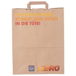 LIBRO Tragtasche aus recyceltem Papier 