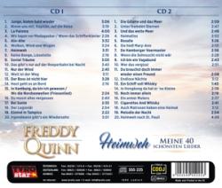 Freddy Quinn: Heimweh - Meine 40 schönsten Lieder Orig., 2 Audio-CDs - CD