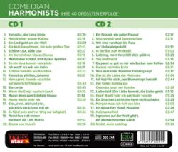 Comedian Harmonists: Ich wollt ich wär ein Huhn - ihre 40 größten Erfolge, 2 Audio-CDs - CD