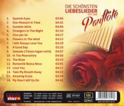 Ria: Die schönsten Liebeslieder auf der Panflöte, 1 Audio-CD - CD