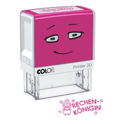 COLOP Lehrerstempel Rechen-Königin rosa