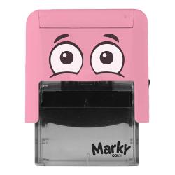 COLOP Markierstempel-Set DIY Marky 3 Zeilen 38 x 14 mm rosa