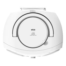 SILVA SCHNEIDER Tragbarer CD-Radio PCD 25.4 weiß