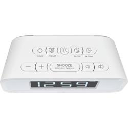 SILVA SCHNEIDER Uhrenradio mit Akku UR 4200 weiß