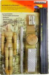 Künstlerset - Mannequin, 9-teilig 