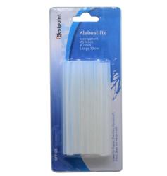 BESTPOINT Klebestifte für Klebepistole 10 cm 20 Stück transparent