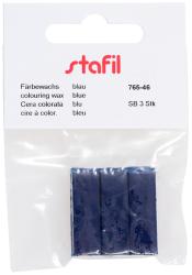 STAFIL Färbewachs 3 Stück blau