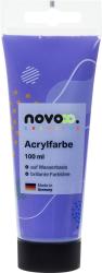 Lila Acrylfarbe in einer 100 ml Tube. Auf Wasserbasis mit brillanten Farbtönen.