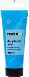 Acrylfarbe in blau, 100 ml Tube. Auf Wasserbasis, brillante Farbtöne.