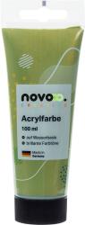 Grüne Acrylfarbe in einer 100 ml Tube. Auf Wasserbasis, brillante Farbtöne. Made in Germany.