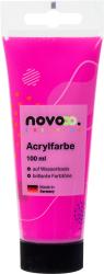 Rosa Acrylfarbe in einer 100 ml Tube. Auf Wasserbasis, brillante Farbtöne.