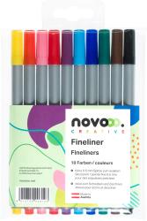 NOVOOO Creative Fineliner 0,5 mm 10 Stück mehrere Farben