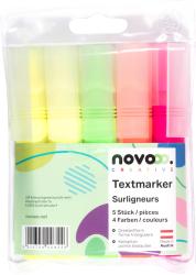 NOVOOO Creative Textmarker 5 Stück mehrere Farben