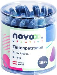 NOVOOO Creative Tintenpatronen lang 36 Stück königsblau