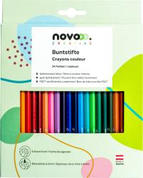 NOVOOO Creative Buntstifte 24 Stück mehrere Farben