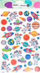 NOVOOO Creative Lasersticker Weltraum 41 Stück