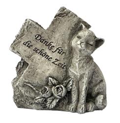 NOVOOO Standdeko Katze Danke für die schöne Zeit