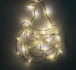NOVOOO Seasons LED Hängedeko Kürbiskopf 35 x 20 cm