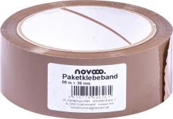 NOVOOO Klebeband 66 m x 38 mm braun