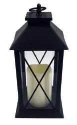 NOVOOO LED-Laterne 14 x 14 x 30,5 cm schwarz