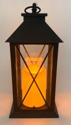 NOVOOO LED-Laterne 14 x 14 x 30,5 cm schwarz