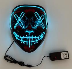 NOVOOO Seasons LED-Maske Phantom schwarz/rot