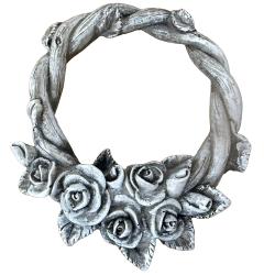 NOVOOO Standdeko Ring mit Rosen
