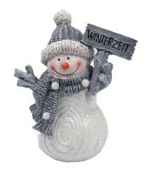 NOVOOO Seasons LED Schneemann Winterzeit 18,5 cm