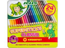 JOLLY Buntstifte Supersticks Classic kinderfest 24er mehrfarbig