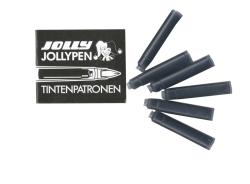 Jolly Tintenpatronen, 6 Stück, schwarz 