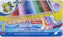 Jolly Buntstifte - Supersticks Aqua, kinderfest, 36er 