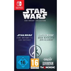 Cover für das Spiel Star Wars Jedi Knight Collection. Enthält die Spiele Jedi Knight II: Jedi Outcast und Jedi Knight: Jedi Academy.