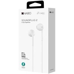 NABO In-Ear-Ohrhörer XSound Series Soundplug 2 weiß