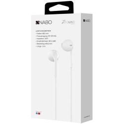 NABO In-Ear-Ohrhörer XSound Series Soundplug 2 weiß