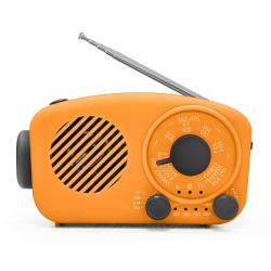 NABO Notfall Solar-Kurbelradio Emergency One orange